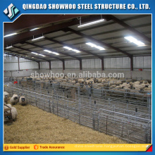 Light Steel Structure Prefabricated Metal Building Sheep Shed Design